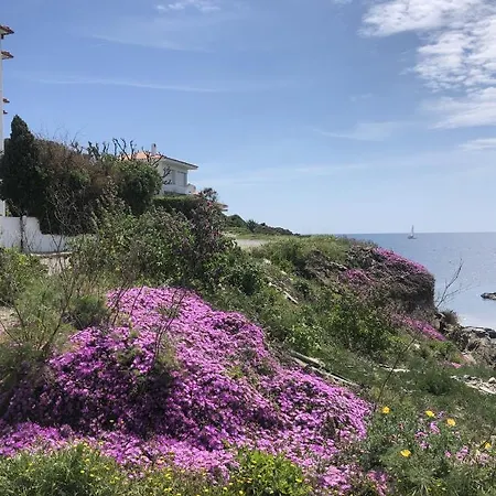 Ferienhaus Beachfront Duplex With Terrace And Sea Views - Cadaqués